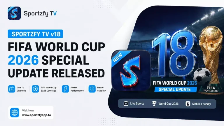 Sportzfy TV FIFA World Cup Update