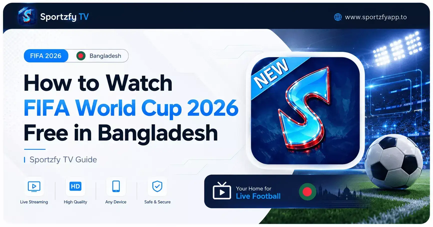 how to Watch FIFA World Cup 2026 free Bangladesh